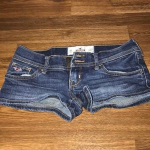 Hollister jean shorts